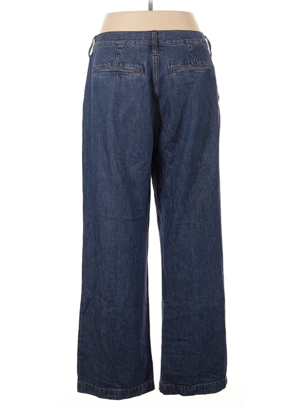Madewell The Harlow Wide-Leg Jean in Fairson Wash / Baggy Straight Denim Size 32 - Picture 6 of 8